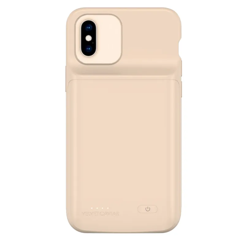 Nude iPhone Charging Case made by Velvet Caviar