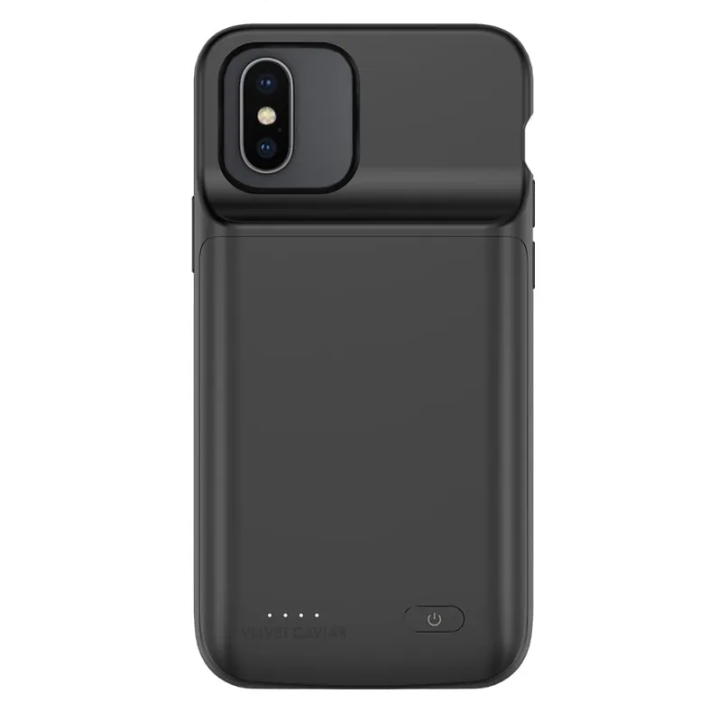 Black iPhone Charging Case sold by Velvet Caviar