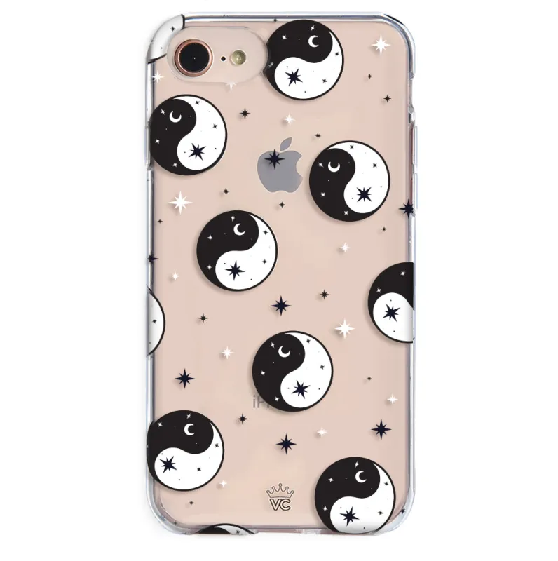 Yin & Yang Clear iPhone Case sold by Velvet Caviar