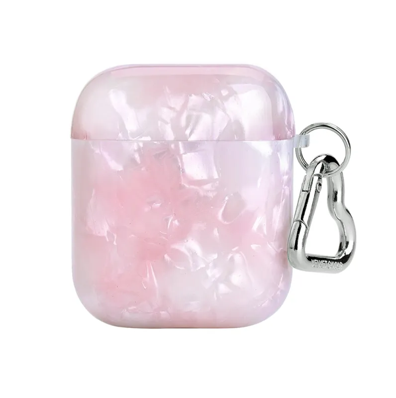 Rose Quartz AirPod Case sold by Velvet Caviar