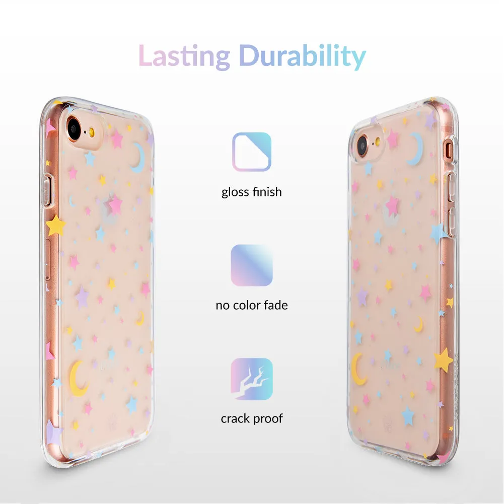 Pastel Starry Night Clear iPhone Case sold by Velvet Caviar product image thumbnail 5