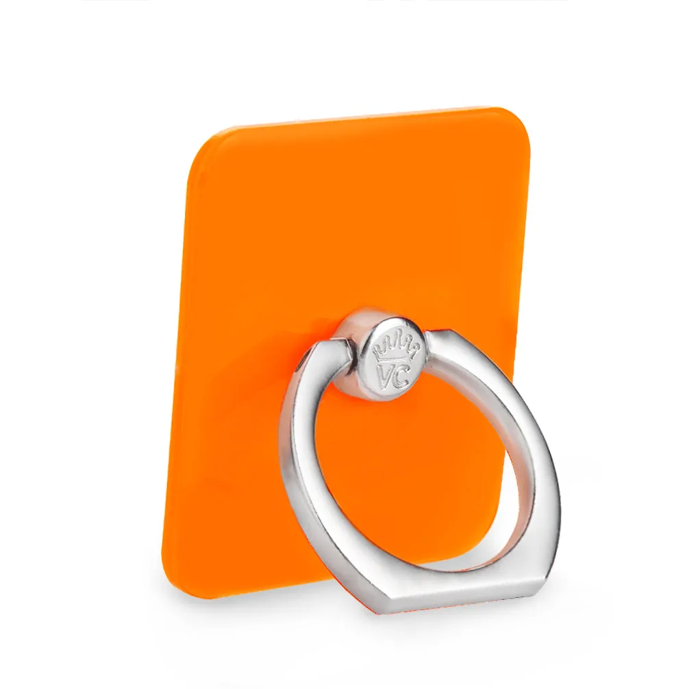 Neon Orange Phone Ring sold by Velvet Caviar
