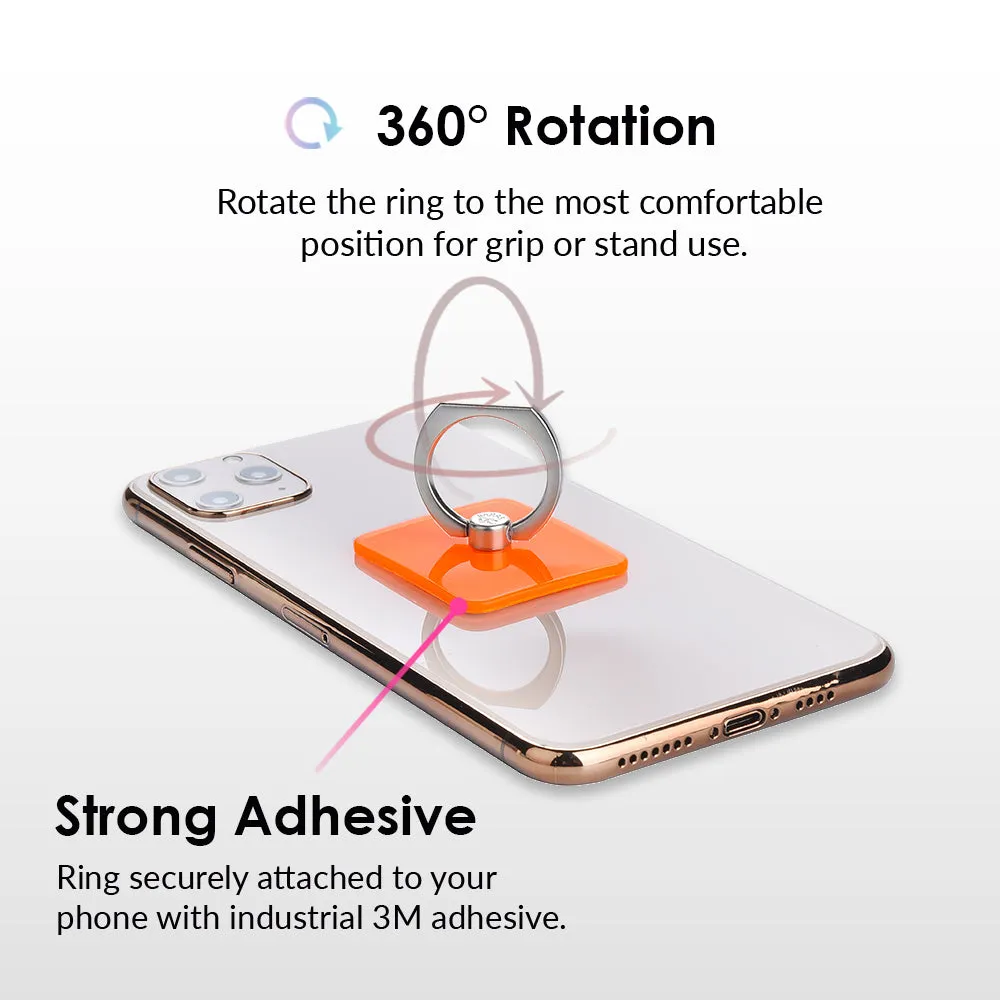 Neon Orange Phone Ring sold by Velvet Caviar product image thumbnail 4