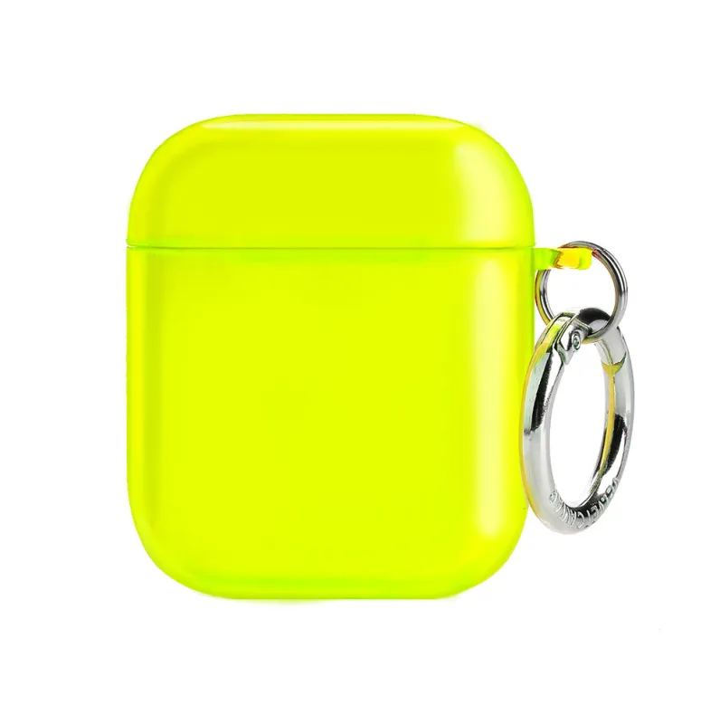 Neon Yellow AirPods Case sold by Velvet Caviar