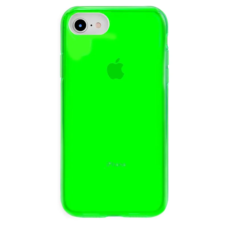 Neon Green Clear iPhone Case sold by Velvet Caviar