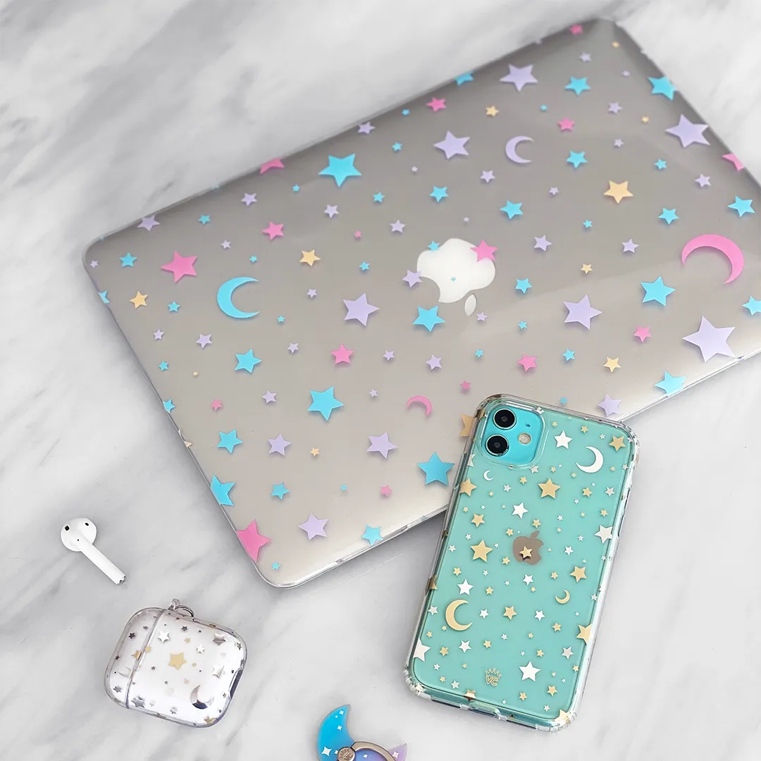 Stars and Moon MacBook Case sold by Velvet Caviar product image thumbnail 2