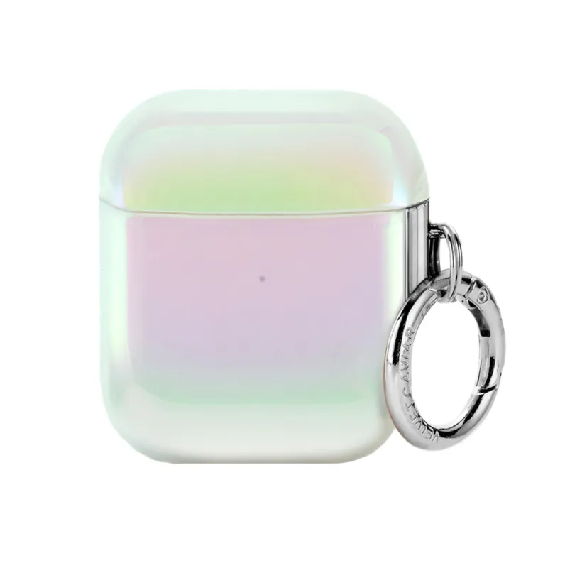 White Opal Airpods Case sold by Velvet Caviar