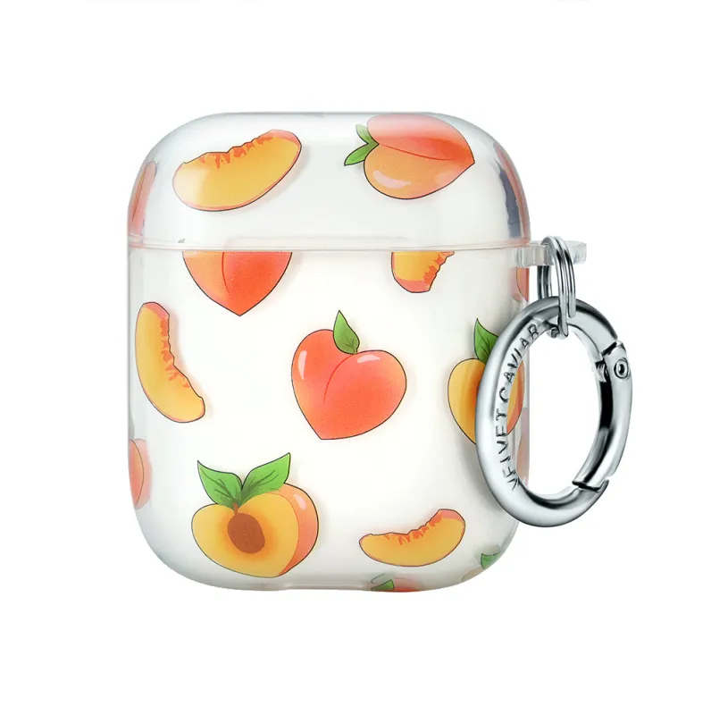 Peachy Airpods Case sold by Velvet Caviar