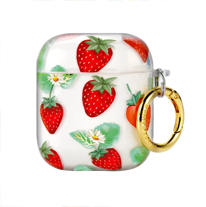 Strawberry Airpods Case sold by Velvet Caviar