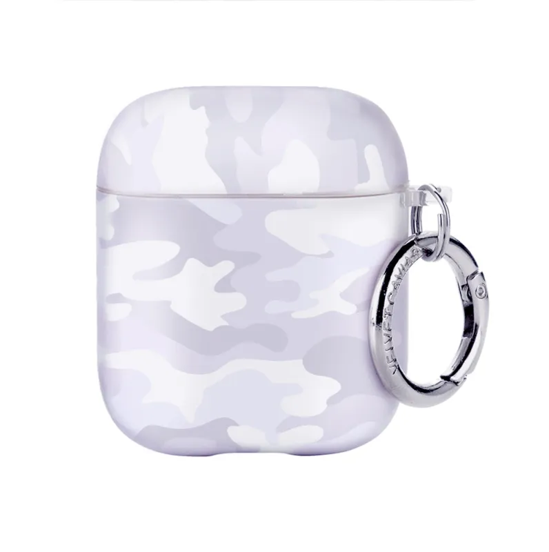 White Clouds Camo Airpods Case sold by Velvet Caviar