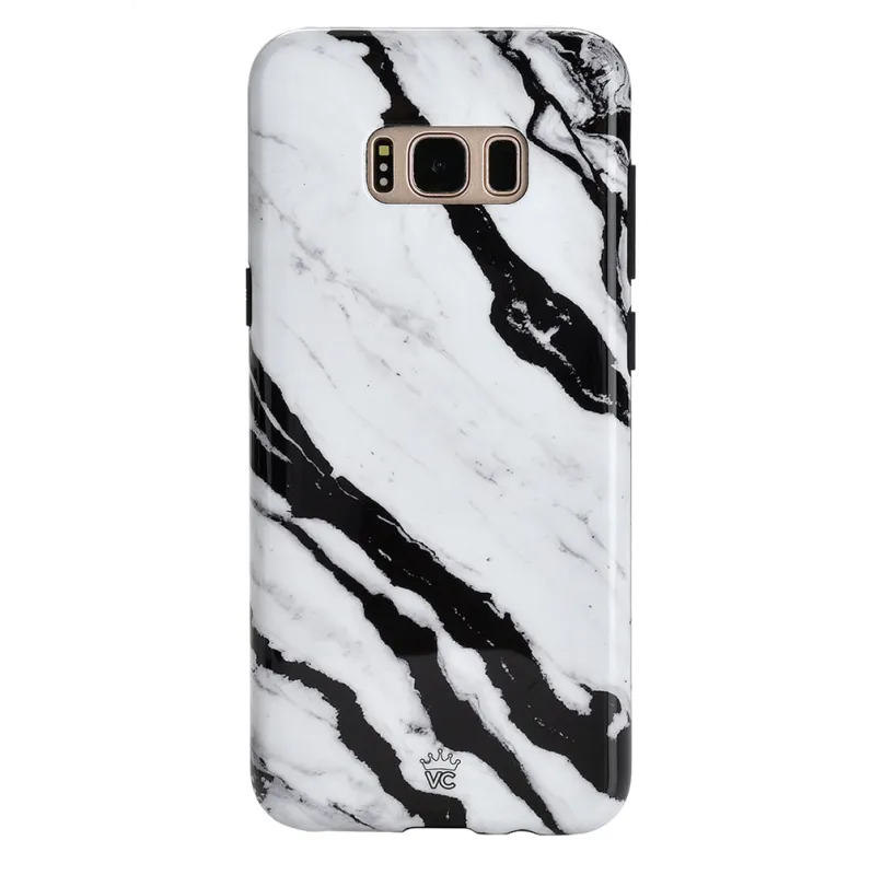 Panda Marble Samsung Galaxy Case made by Velvet Caviar