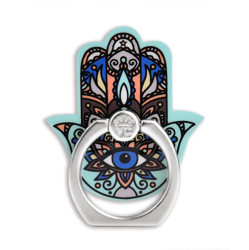 Hamsa Hand Phone Ring made by Velvet Caviar