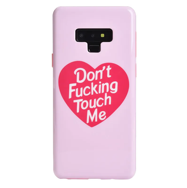 Don't Touch Me Samsung Galaxy Case made by Velvet Caviar