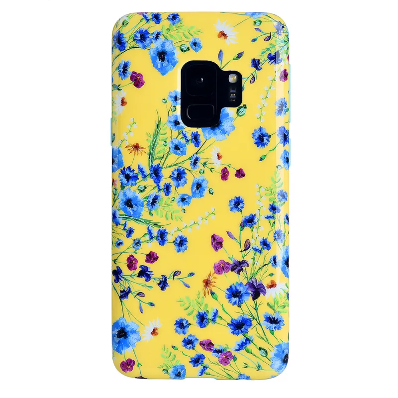 Yellow Wildflowers Samsung Galaxy Case sold by Velvet Caviar