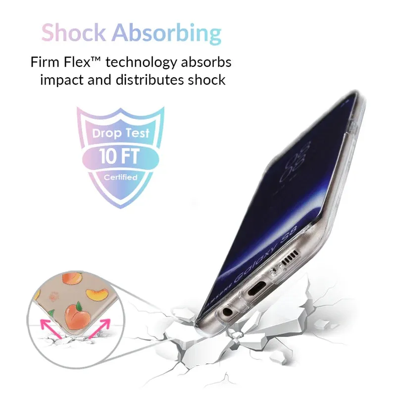Just Peachy Samsung Clear Case sold by Velvet Caviar product image thumbnail 3