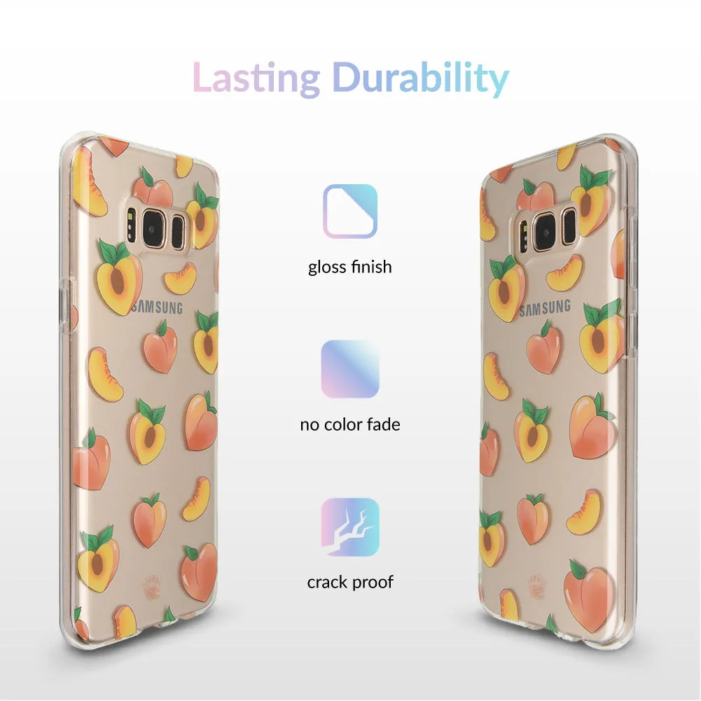 Just Peachy Samsung Clear Case sold by Velvet Caviar product image thumbnail 4