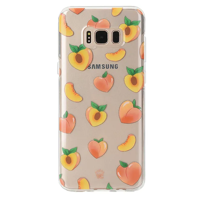 Just Peachy Samsung Clear Case sold by Velvet Caviar product image thumbnail 5