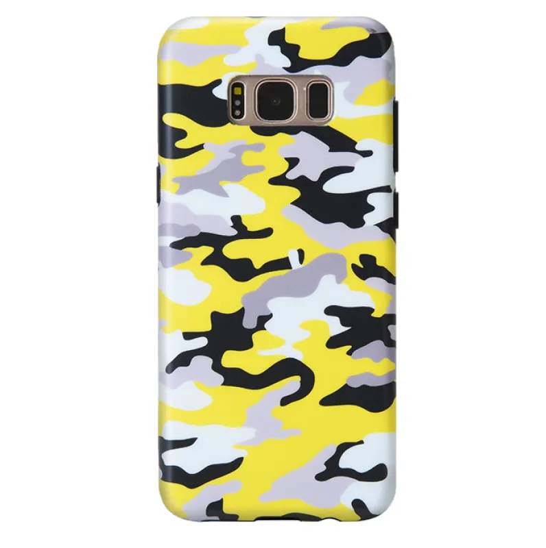 Yellow Camo Samsung Galaxy Case sold by Velvet Caviar