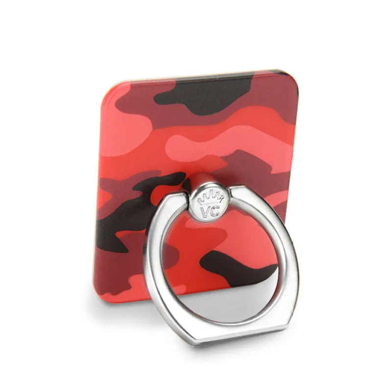 Red Camo Phone Ring sold by Velvet Caviar