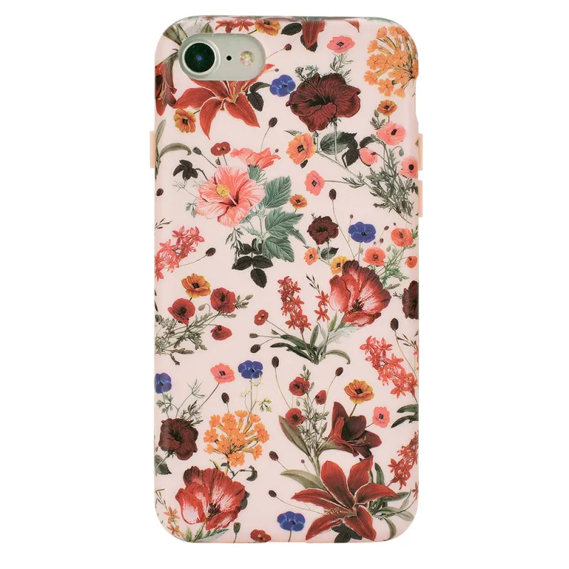Nude Vintage Floral iPhone Case made by Velvet Caviar