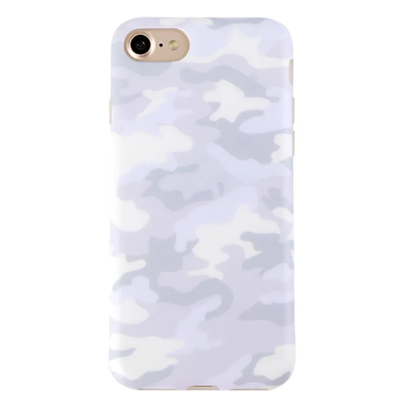 White Clouds Camo iPhone Case made by Velvet Caviar