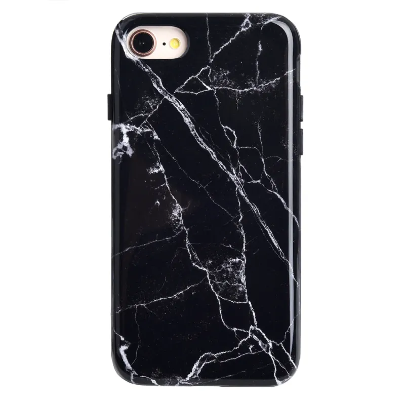 Black Marble iPhone Case made by Velvet Caviar