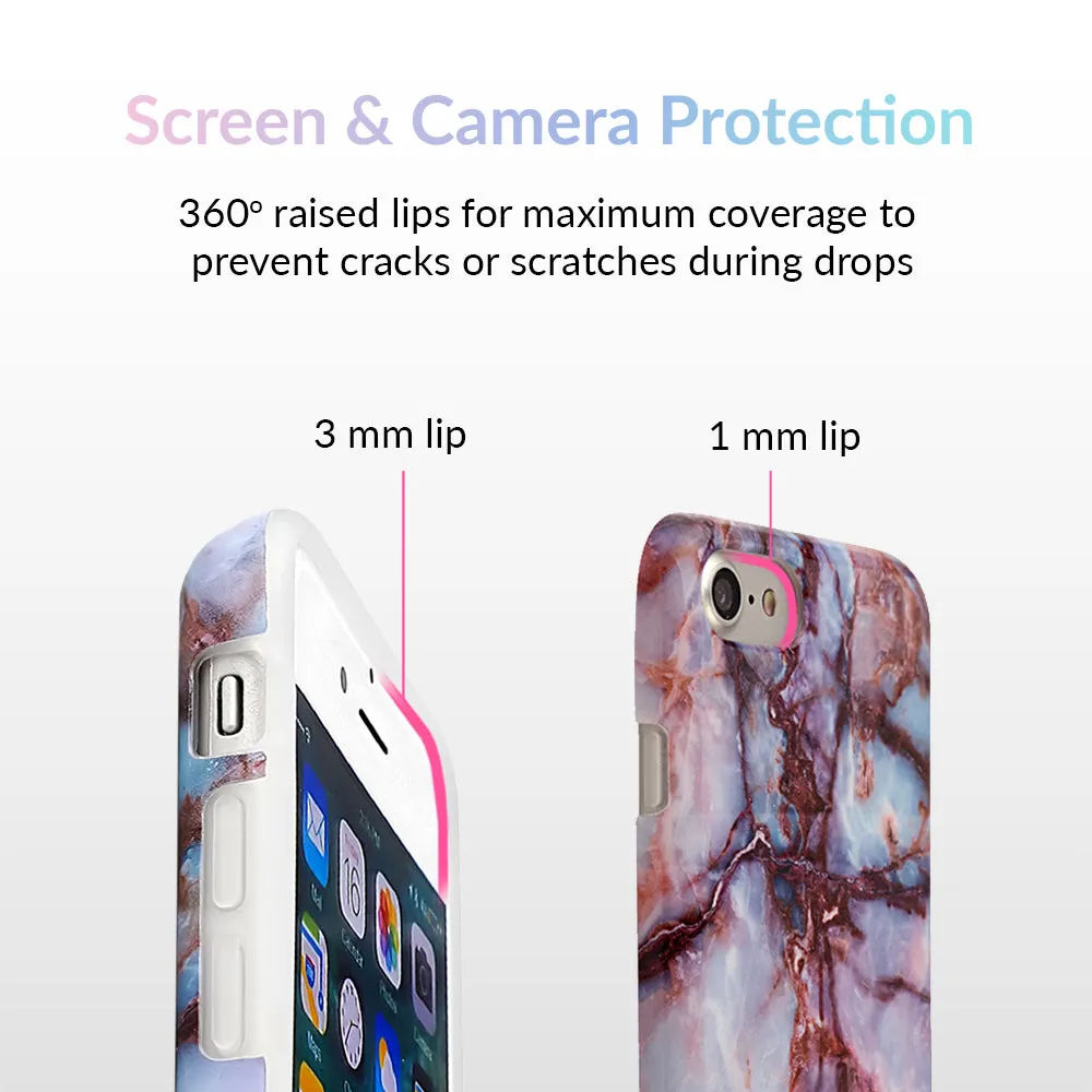 Galaxy Marble iPhone Case sold by Velvet Caviar product image thumbnail 3
