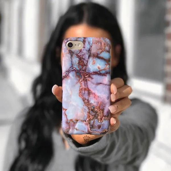 Galaxy Marble iPhone Case sold by Velvet Caviar product image thumbnail 2