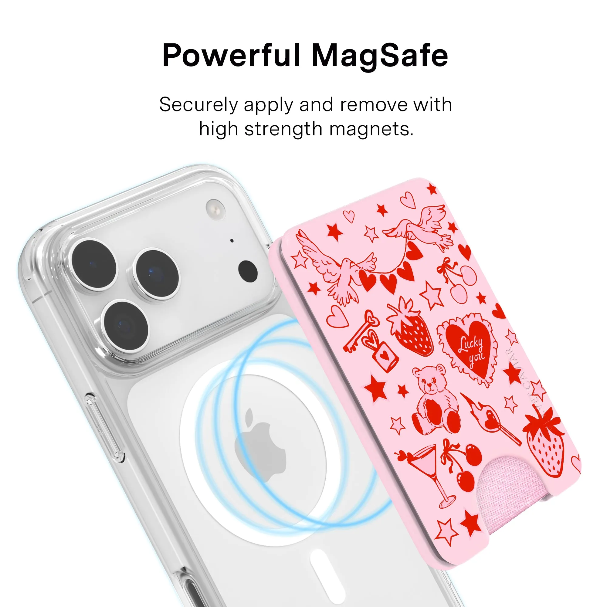 Be Mine MagSafe Wallet sold by Velvet Caviar product image thumbnail 3