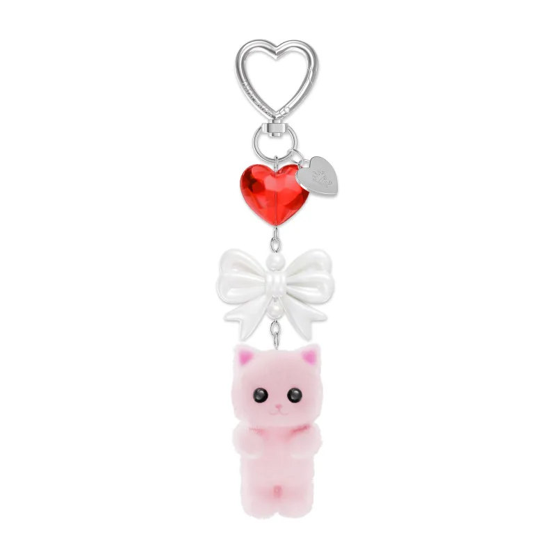 Pink Cat Bag Charm sold by Velvet Caviar