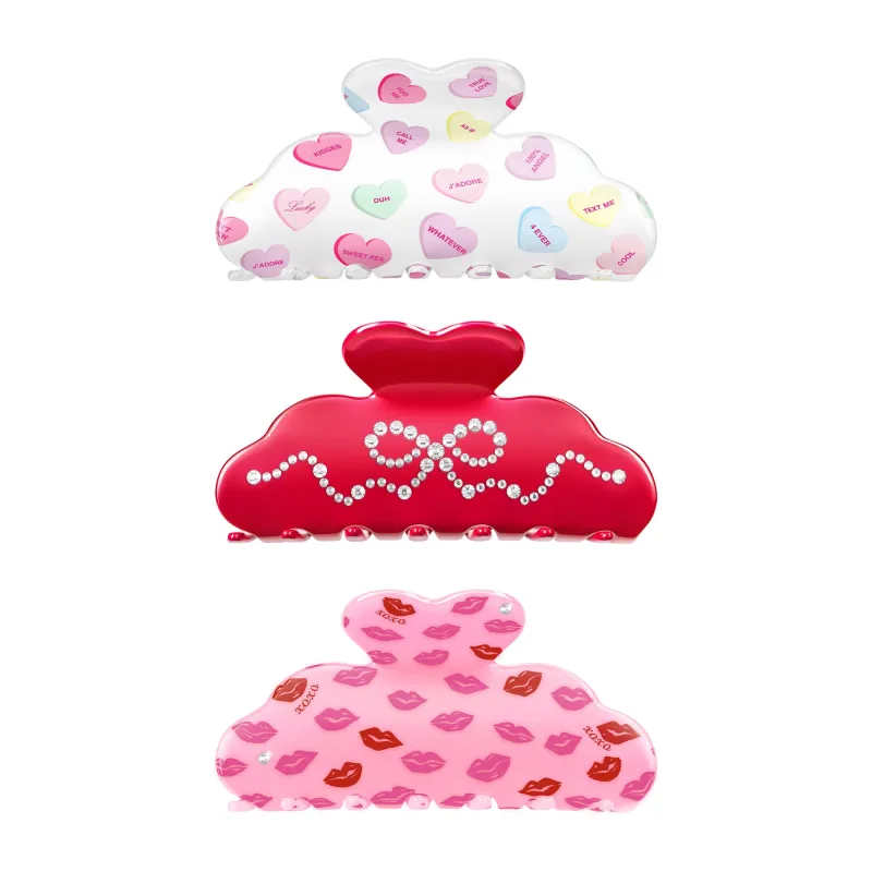 Lover Girl Hair Clip Bundle sold by Velvet Caviar