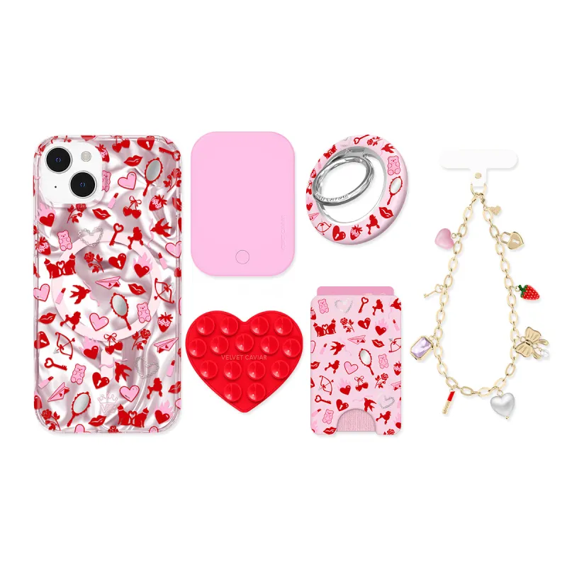 Lover Girl Holo iPhone Bundle Set made by Velvet Caviar