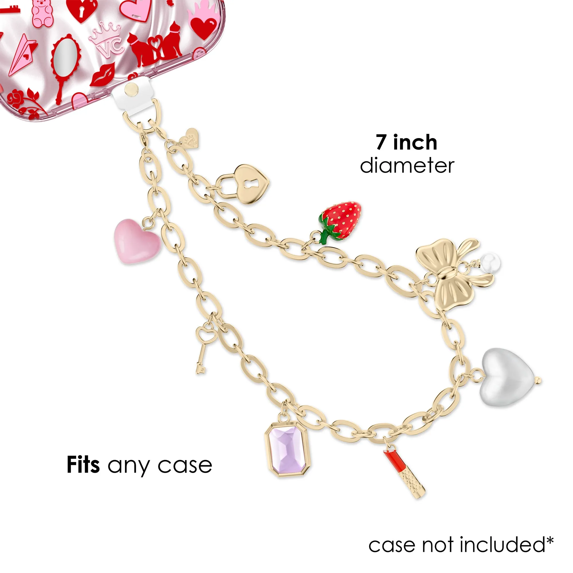 Date Night Bracelet Phone Charm sold by Velvet Caviar product image thumbnail 4