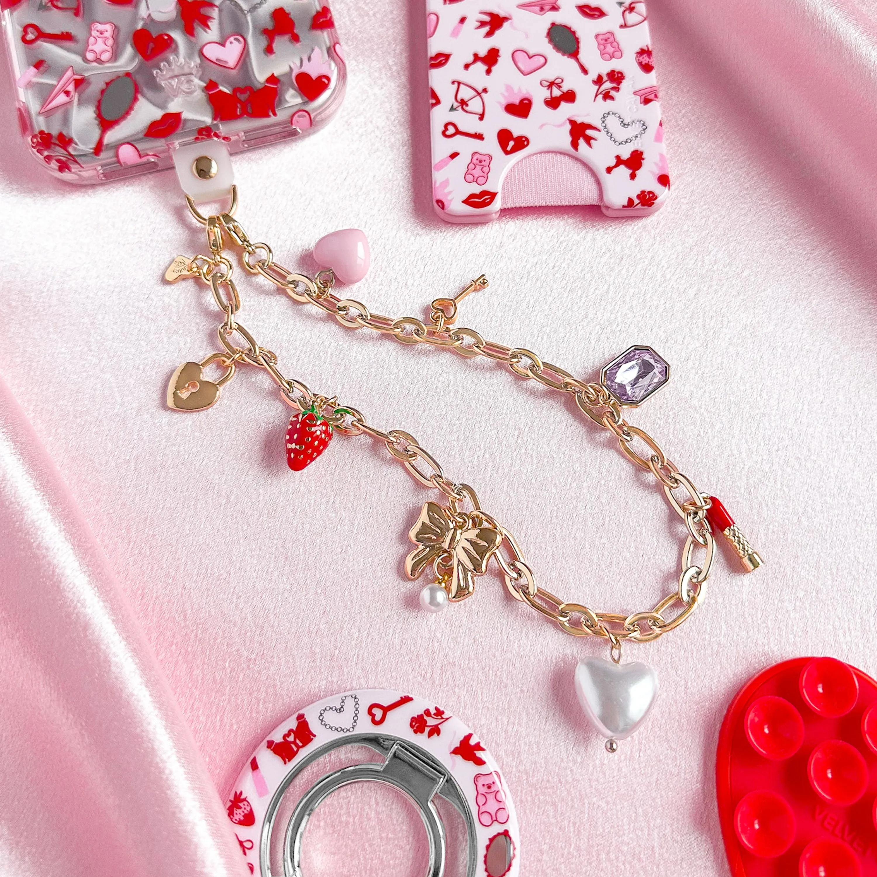 Date Night Bracelet Phone Charm sold by Velvet Caviar product image thumbnail 5