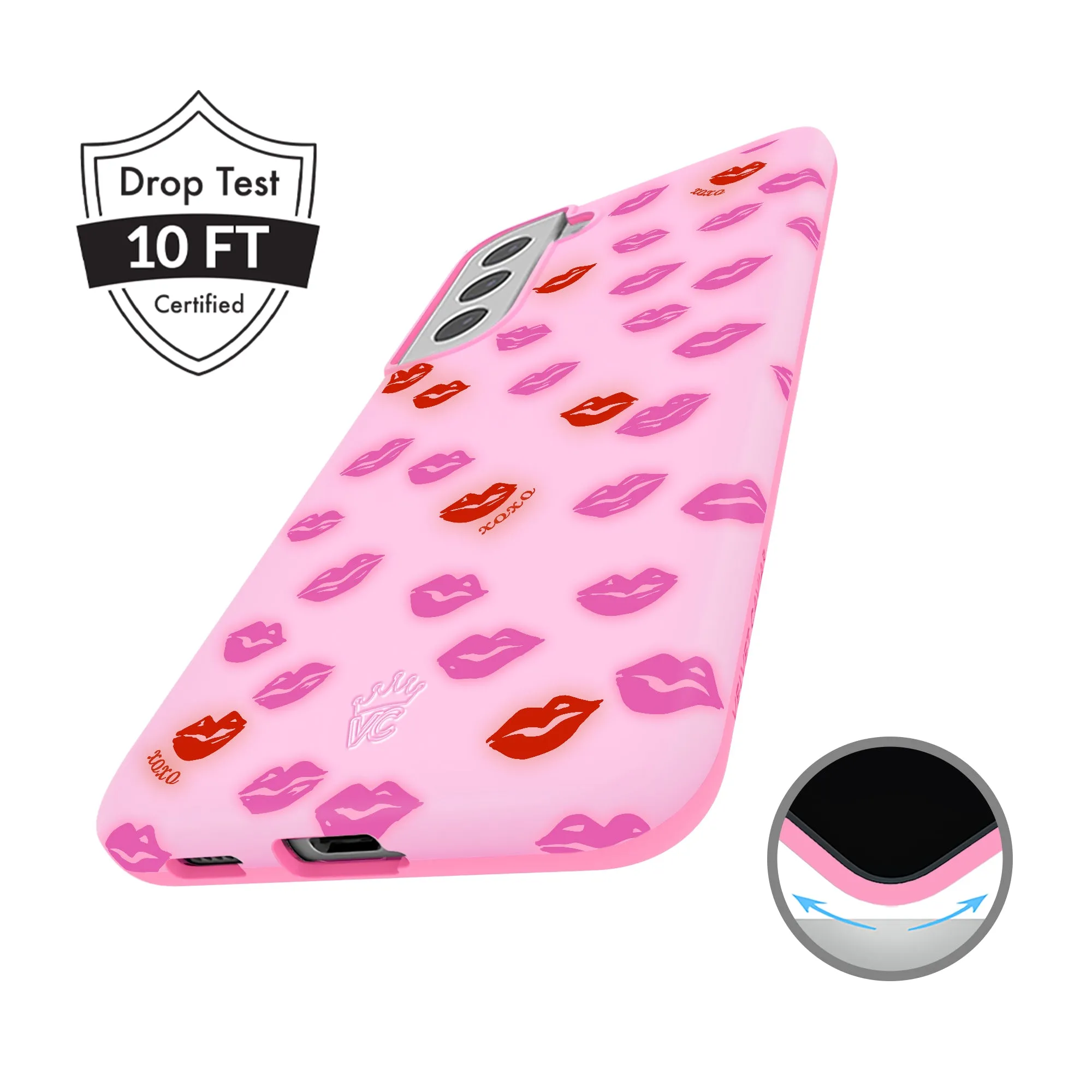 Kiss Kiss Samsung Case sold by Velvet Caviar product image thumbnail 2
