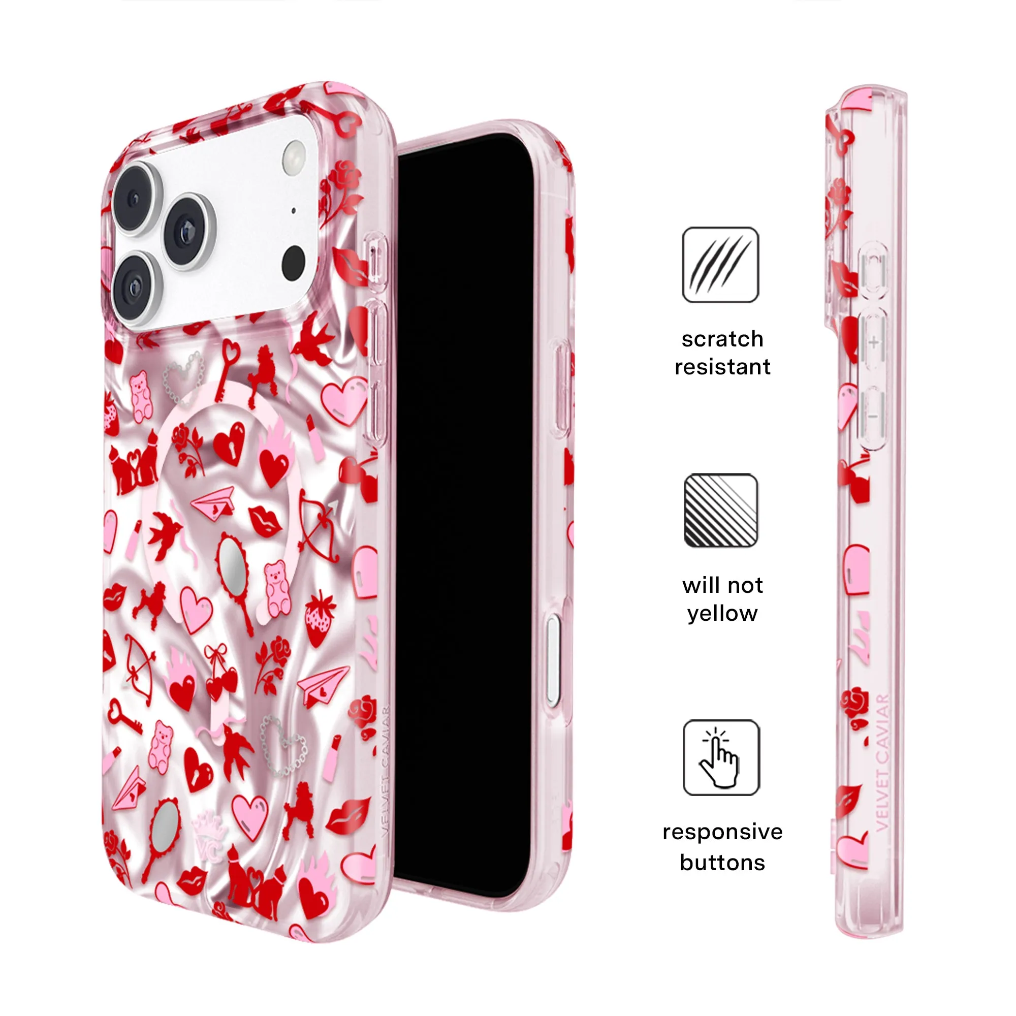 Lover Girl Holo iPhone Case sold by Velvet Caviar product image thumbnail 5