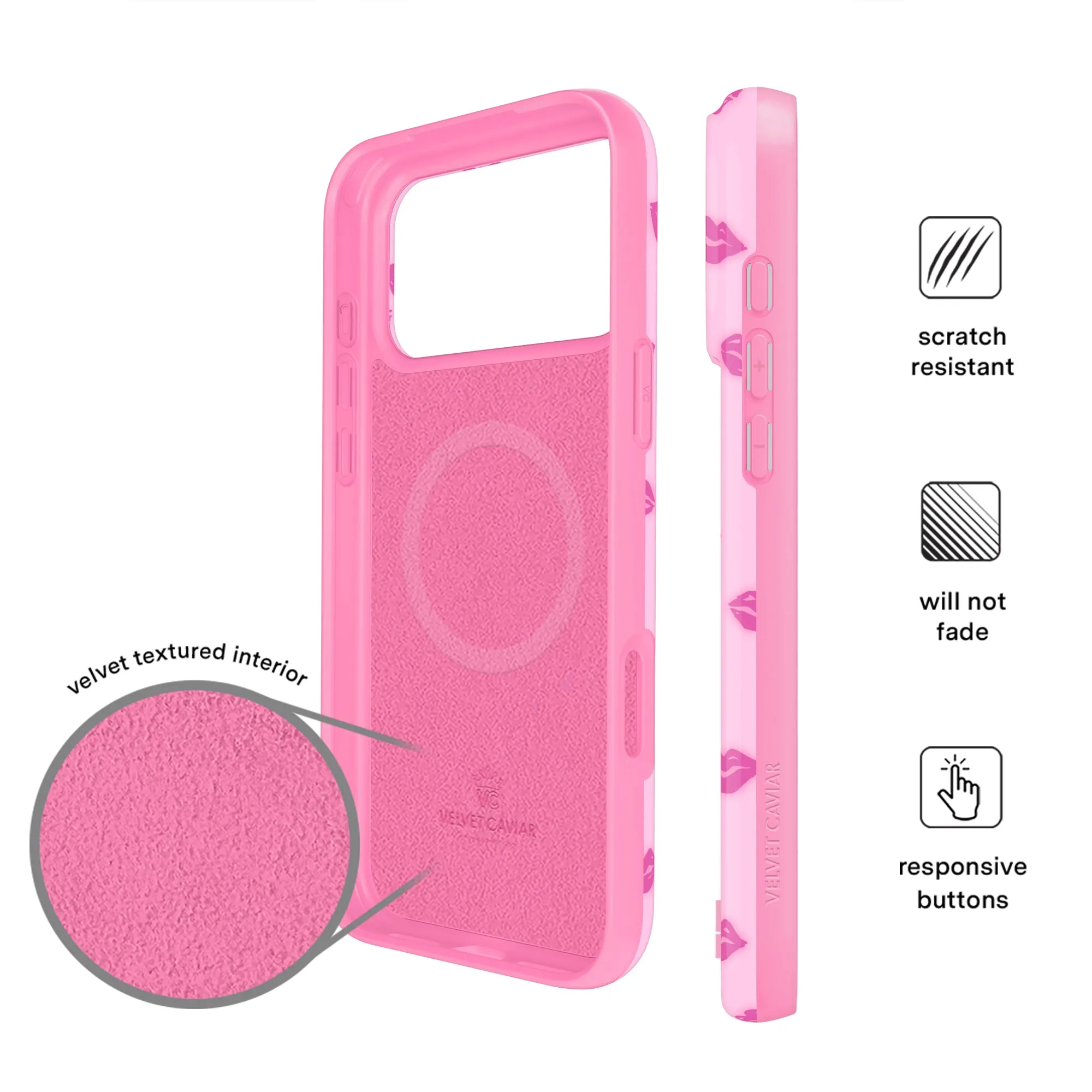Kiss Kiss iPhone Case sold by Velvet Caviar product image thumbnail 5