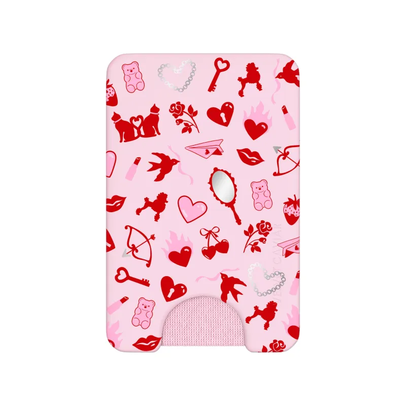 Lover Girl Holo MagSafe Wallet sold by Velvet Caviar