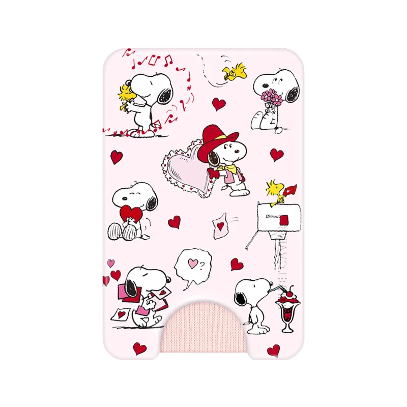 Snoopy Lovely Moods MagSafe Wallet sold by Velvet Caviar