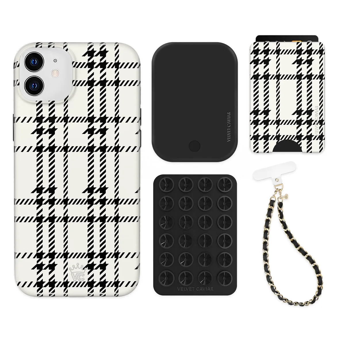 Houndstooth Sweater iPhone Bundle Set - Wallet sold by Velvet Caviar product image thumbnail 3