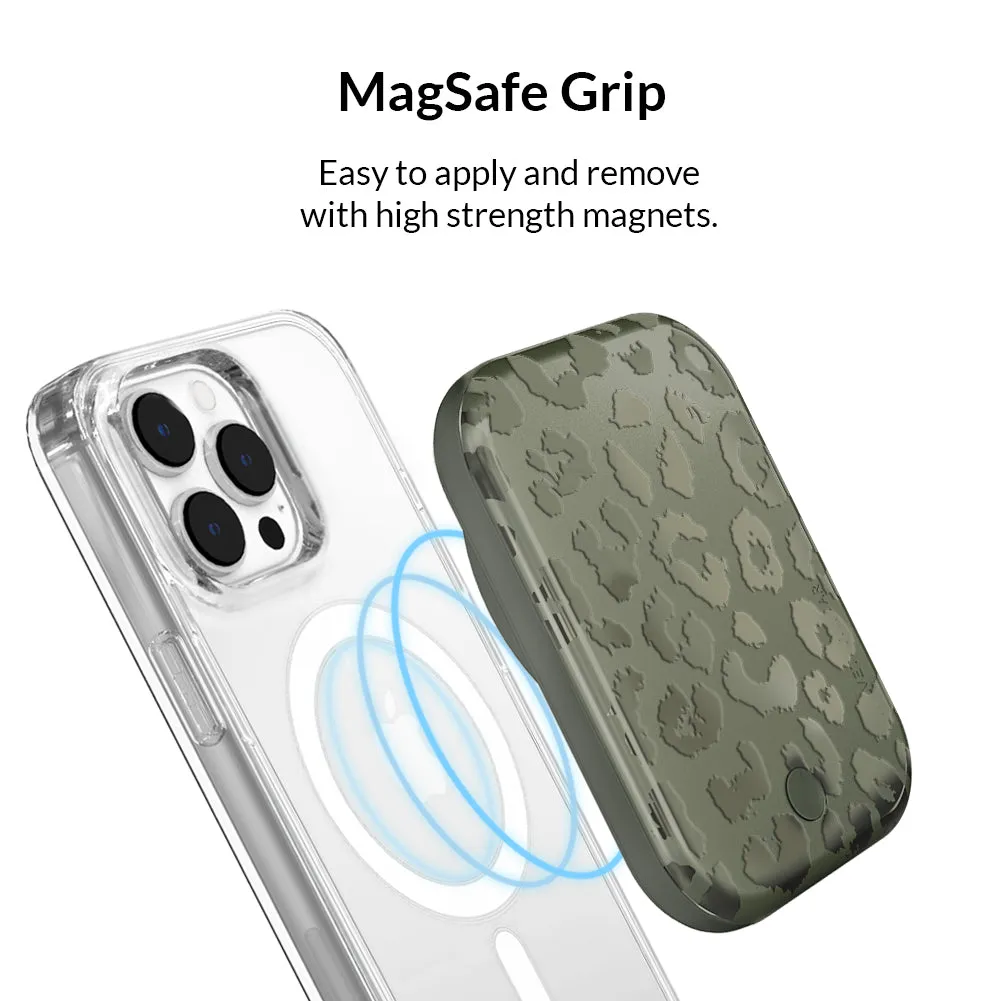 Olive Leopard MagSafe Battery Power Pack sold by Velvet Caviar product image thumbnail 4