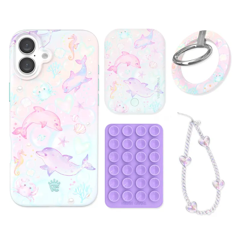 Aqua Angels iPhone Bundle Set - Grip made by Velvet Caviar