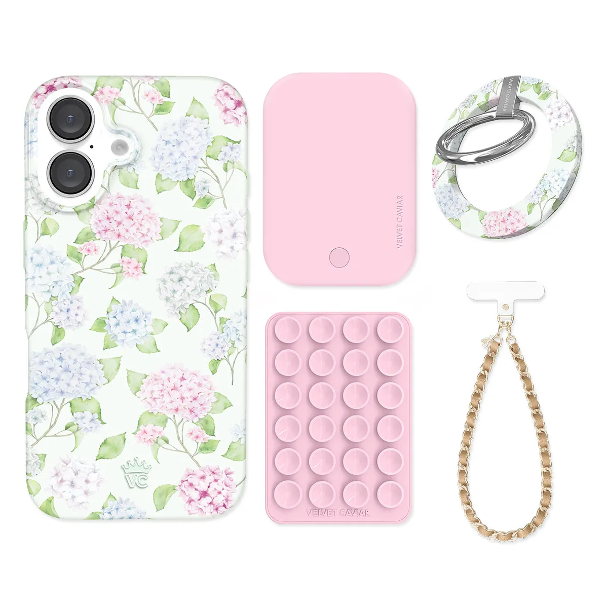 Hydrangea Floral iPhone Bundle Set - Grip sold by Velvet Caviar product image thumbnail 4