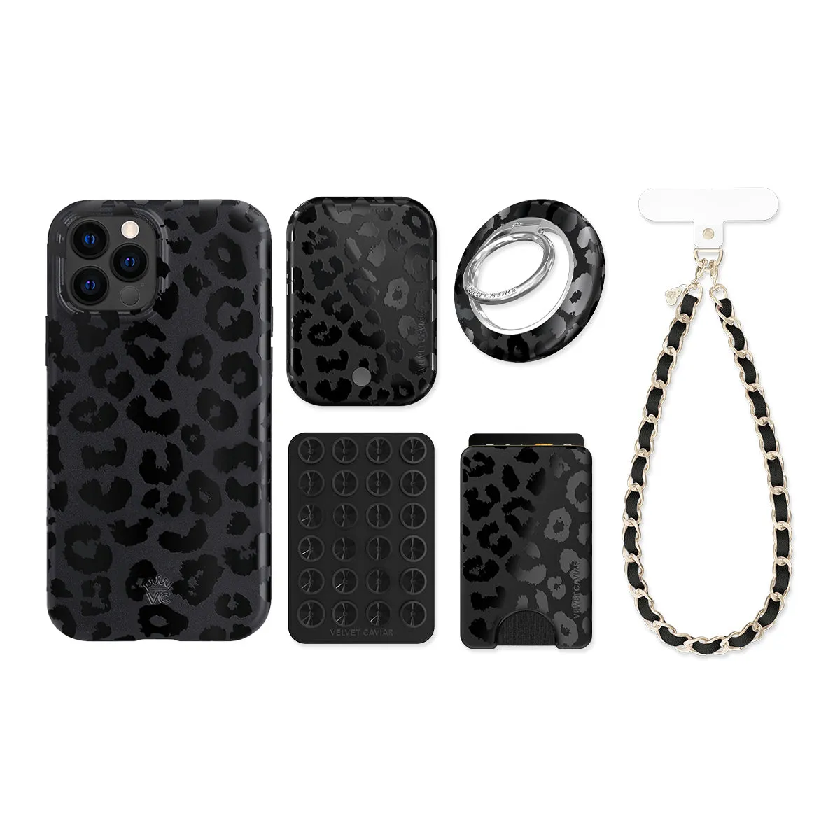 Black Leopard iPhone Bundle Set sold by Velvet Caviar product image thumbnail 3
