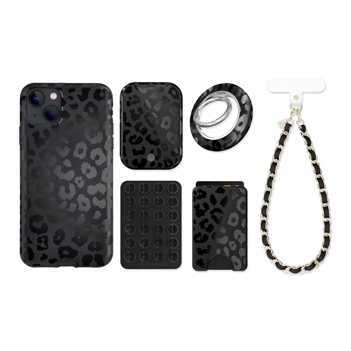 Black Leopard iPhone Bundle Set sold by Velvet Caviar product image thumbnail 5