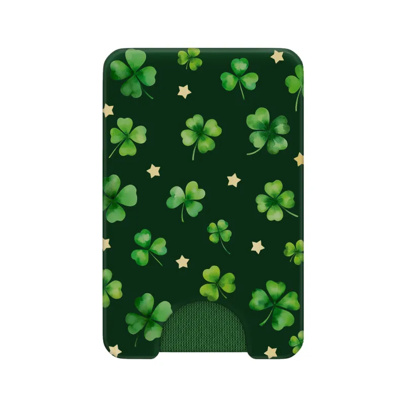 Lucky Clover MagSafe Wallet sold by Velvet Caviar