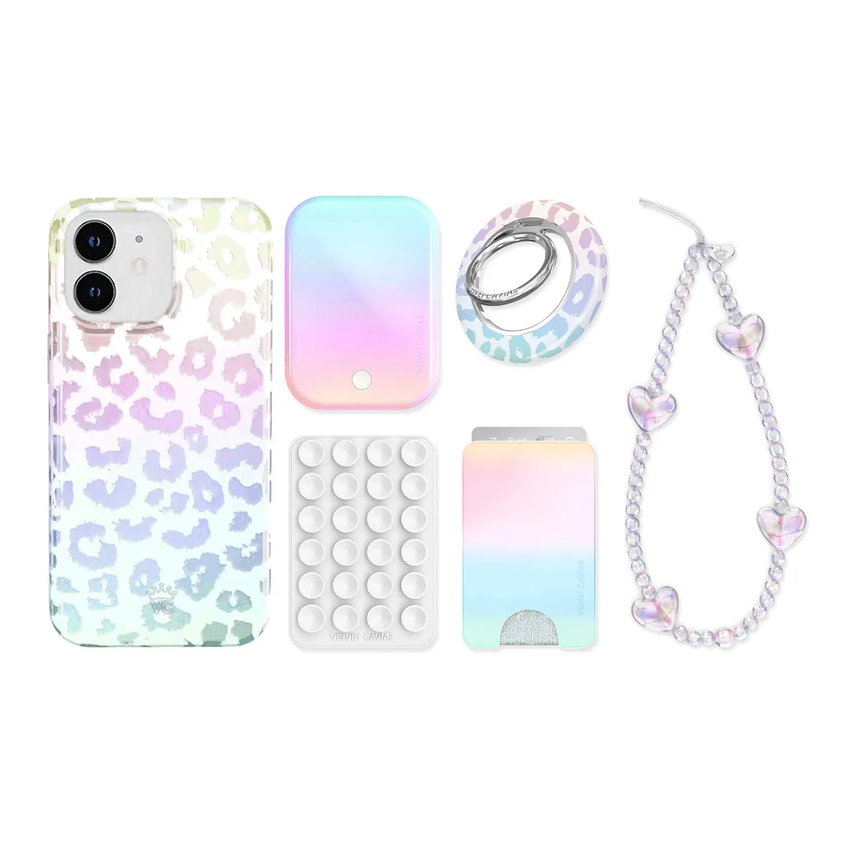 White Opal Leopard iPhone Bundle Set sold by Velvet Caviar product image thumbnail 5