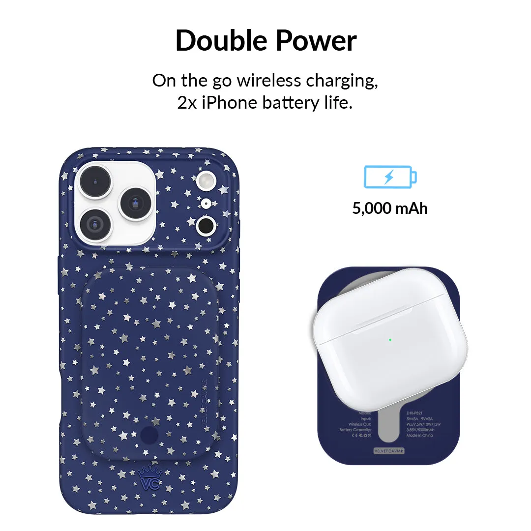 Midnight Stars MagSafe Battery Power Pack sold by Velvet Caviar product image thumbnail 3