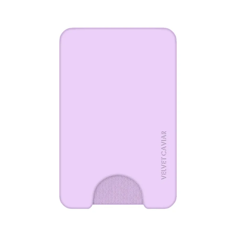 Lilac Gelato MagSafe Wallet made by Velvet Caviar