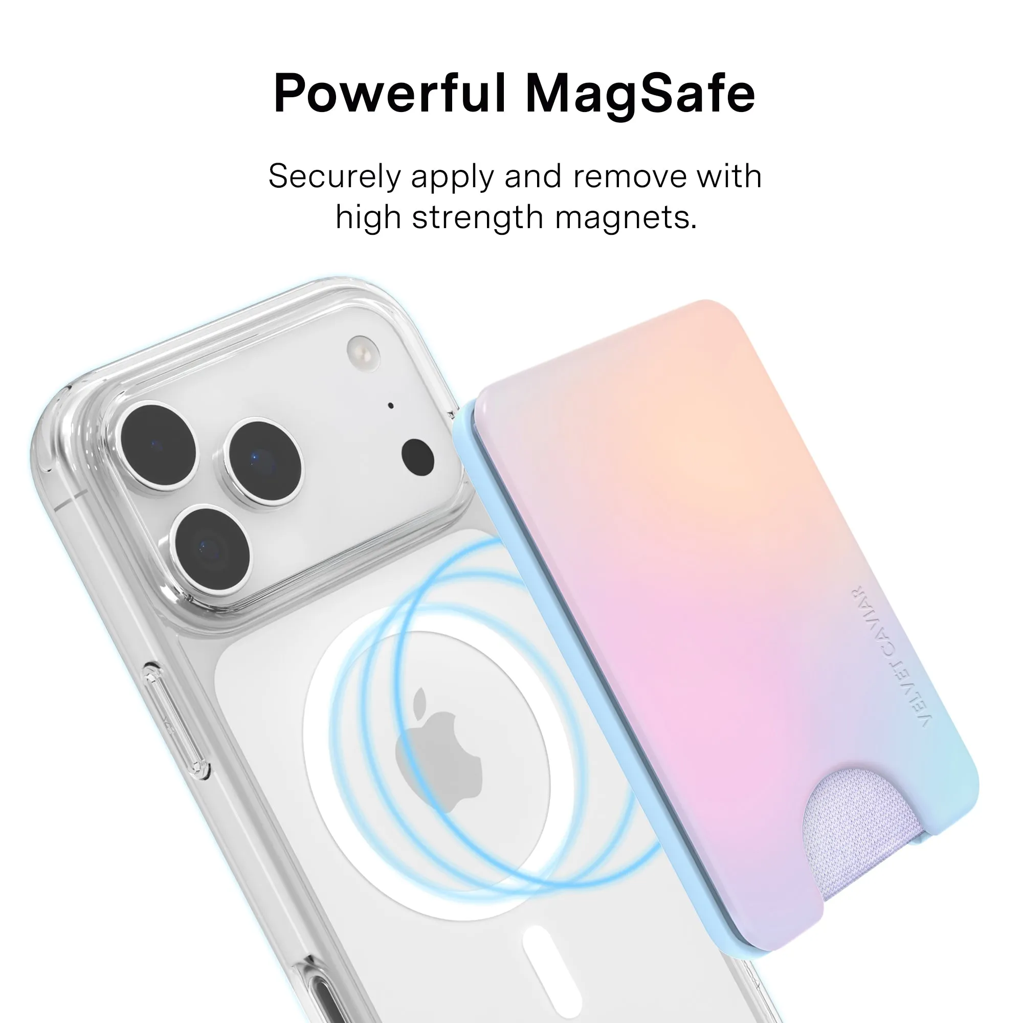 Jelly Glow Aura MagSafe Wallet sold by Velvet Caviar product image thumbnail 5